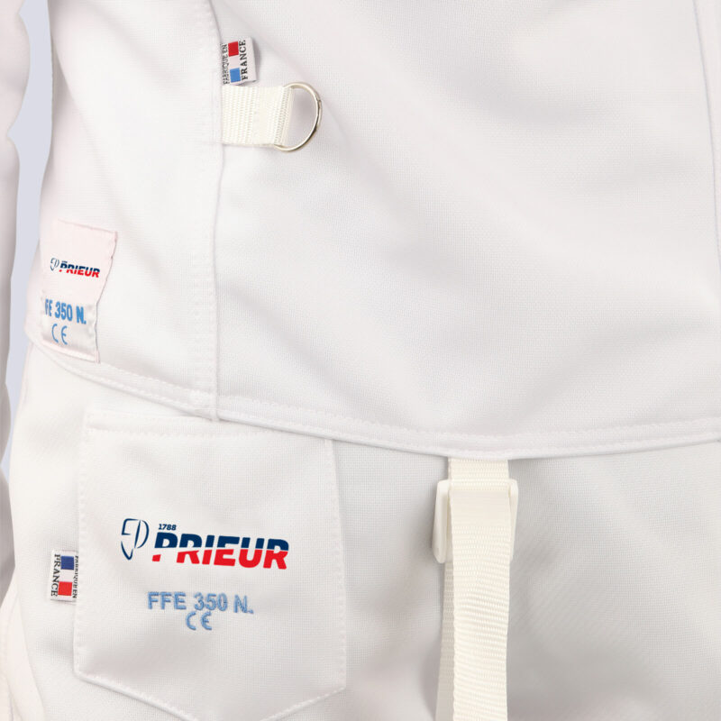 veste 3 armes homme extensible 350N bassin