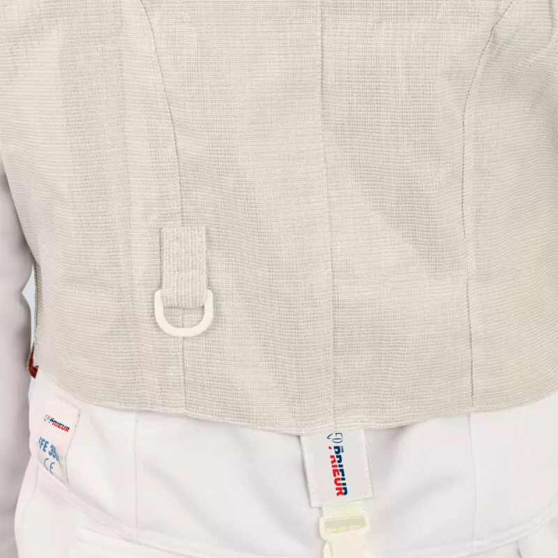 cuirasse électrique fleuret homme arrière