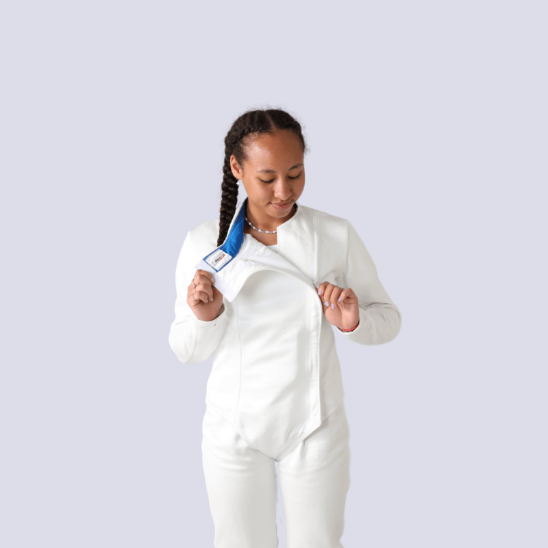 Veste escrime femme 800N SL 3 armes – Image 2