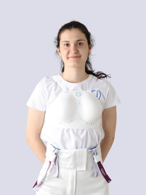 Chest protector women with straps