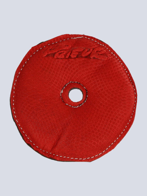 Mini sabre and foil cushion red