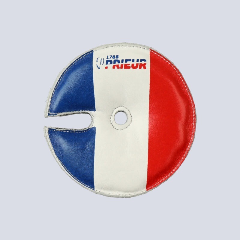 coussin en cuir France fleuret électrique