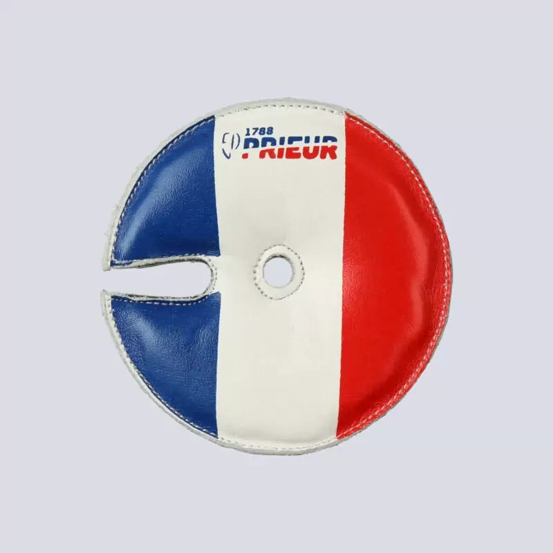 coussin en cuir France fleuret électrique