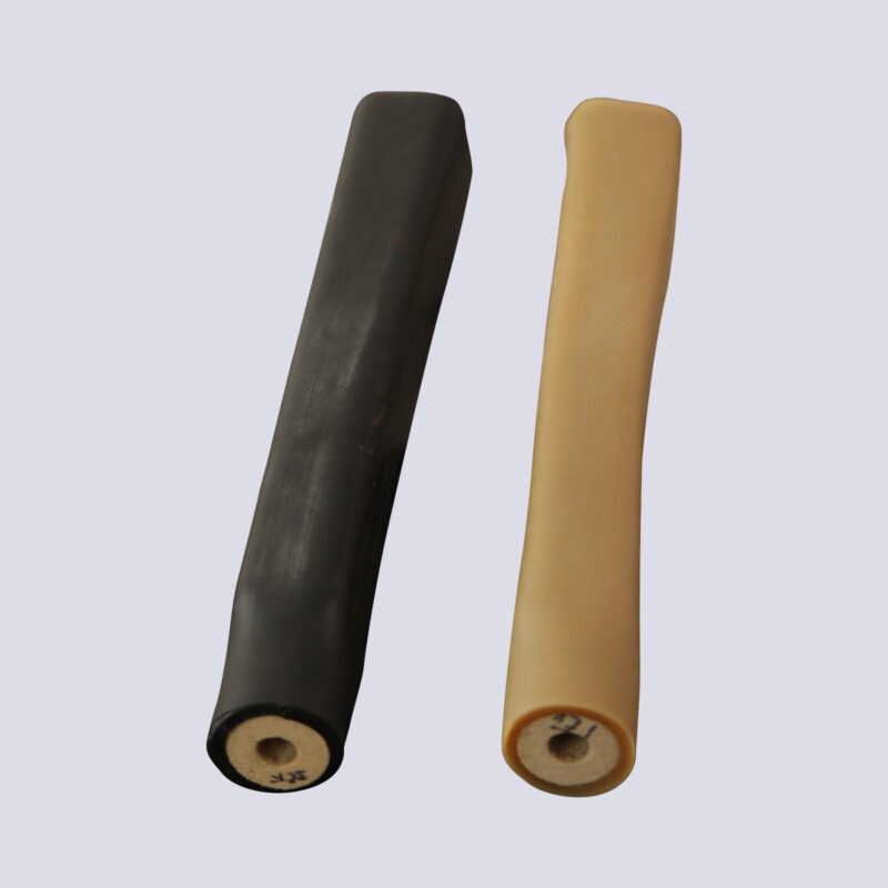 Rubber epee handle on wood adult