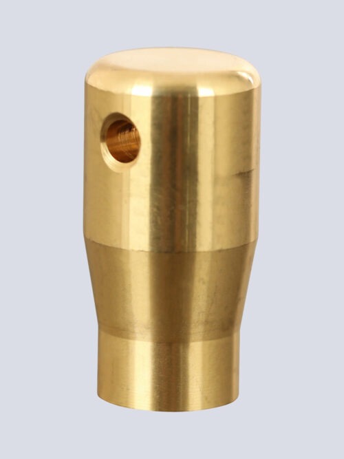 Brass epee pommel 140g face