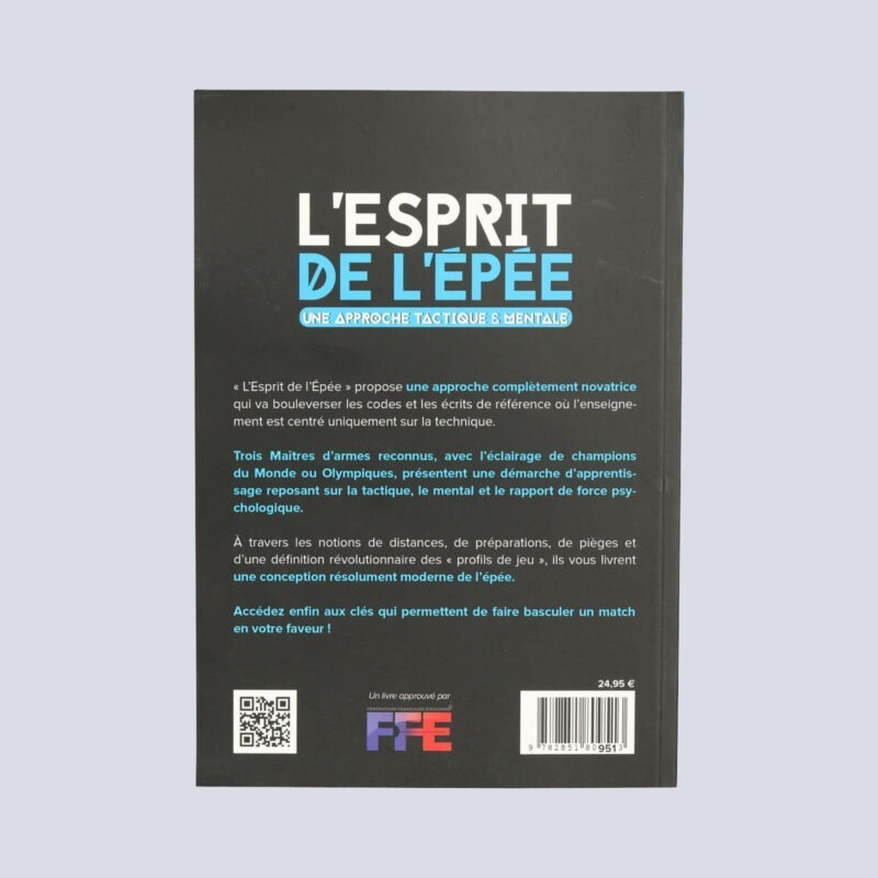 livre l'esprit de l'épée verso