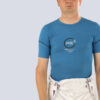 tee shirt argent bleu