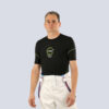 tee shirt argent noir