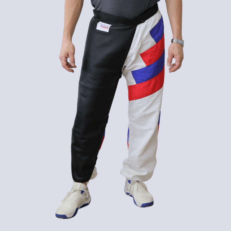 Jambe longue peau