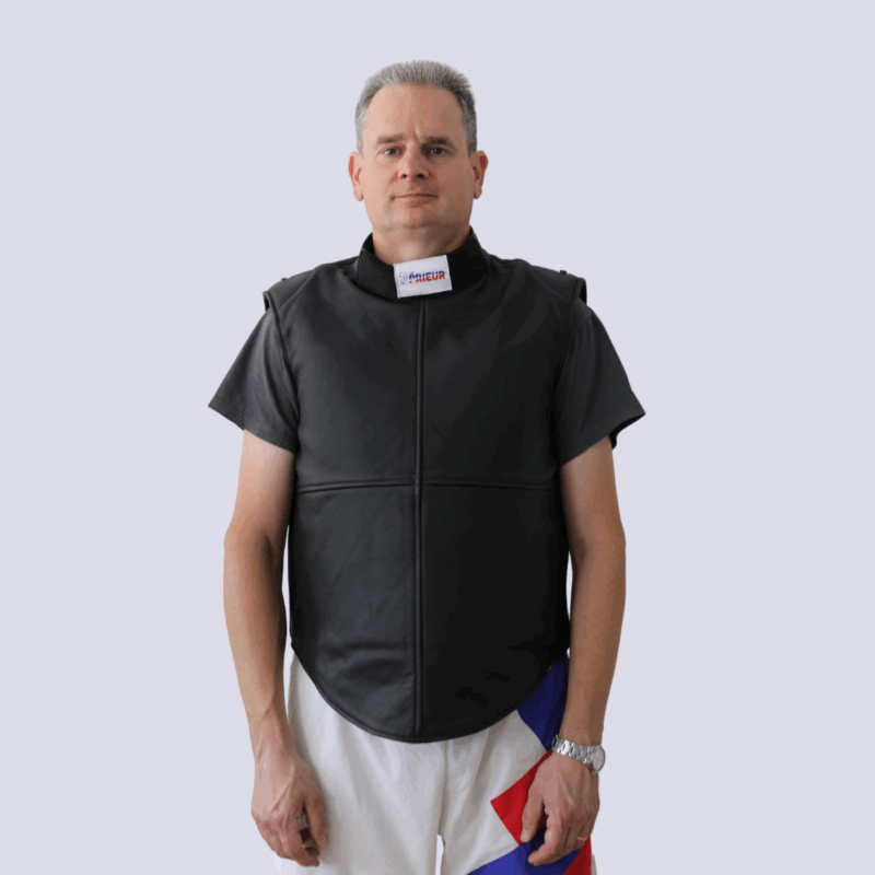 Plastron Maître d'armes sans manches