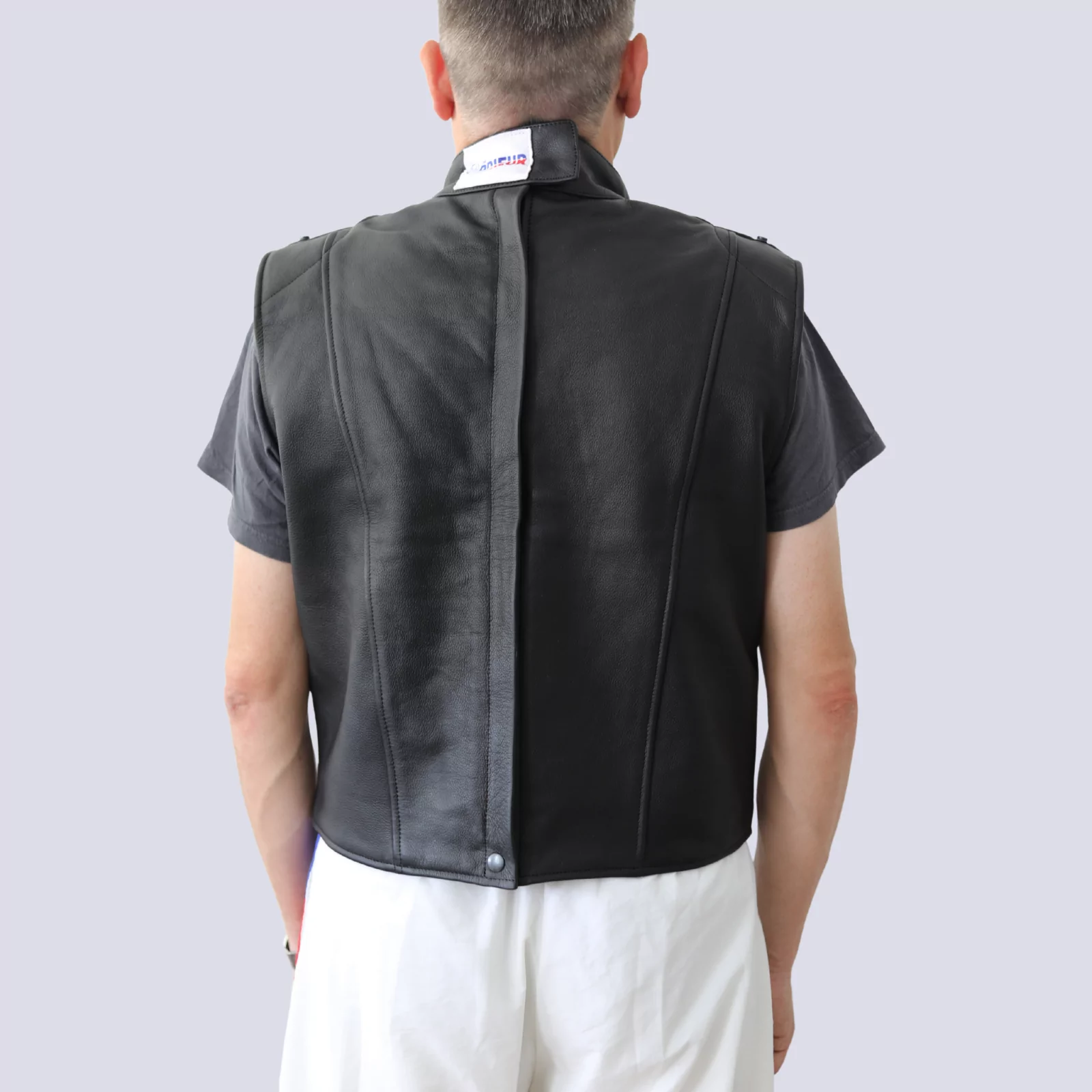 Plastron Maître d'armes sans manches – Image 2