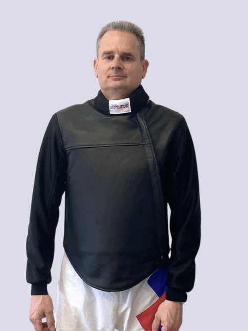 Plastron peau avec manches