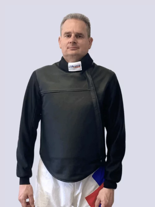 Plastron peau avec manches