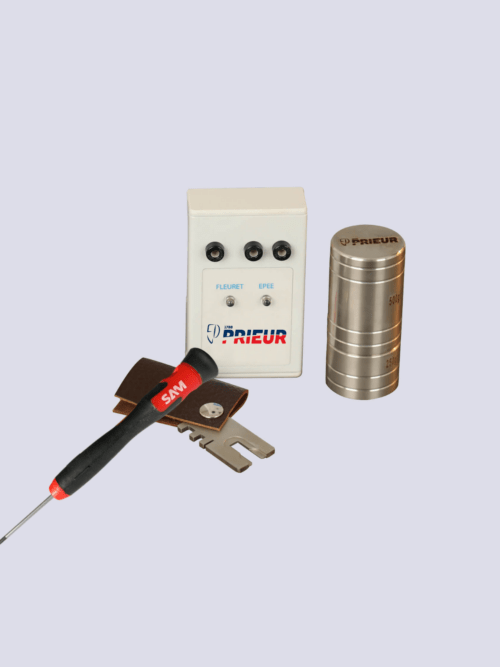 Control and repair pack for epee and foil