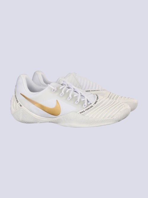 chaussures escrime nike ballestra 2 blanche