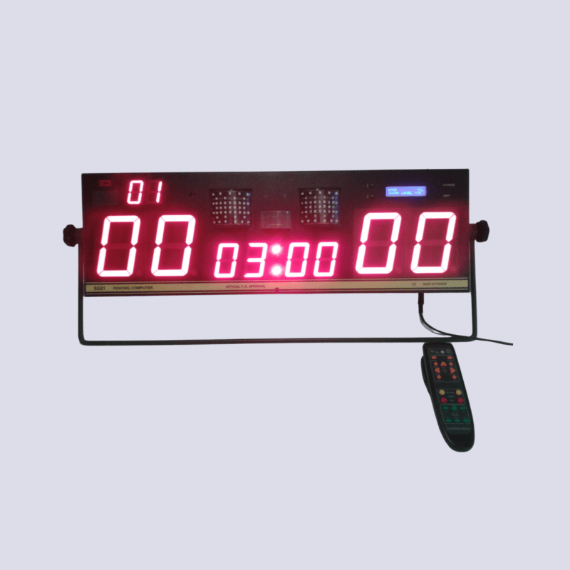SG21 - 3 weapons device with remote control chrono-scores