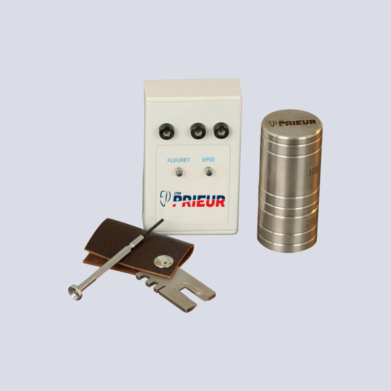 Control and repair pack for epee and foil