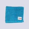 Blue terry towel