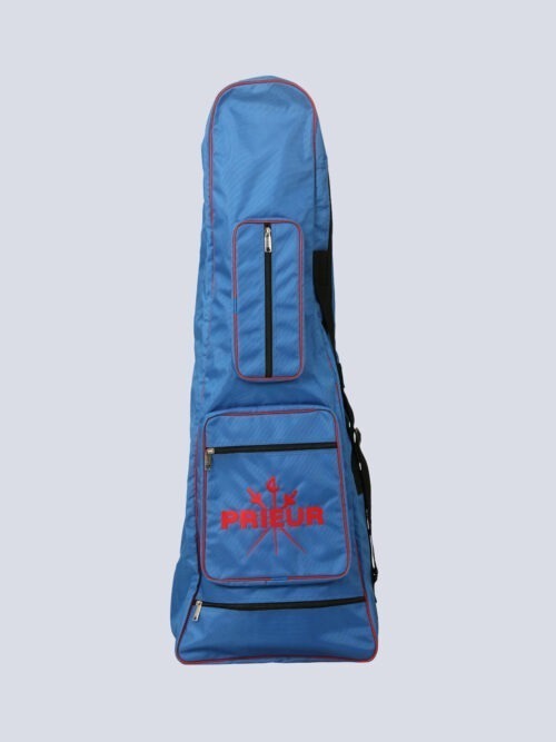 housse guitare bleu