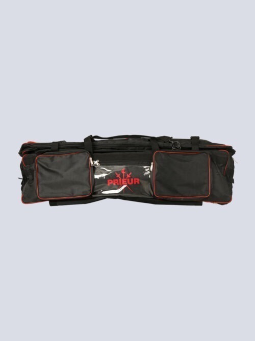 Double compartment bag black