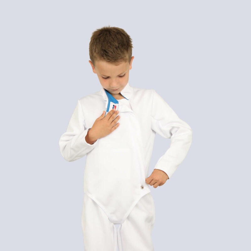 350N 3 weapons fencing jacket for children - Image 2