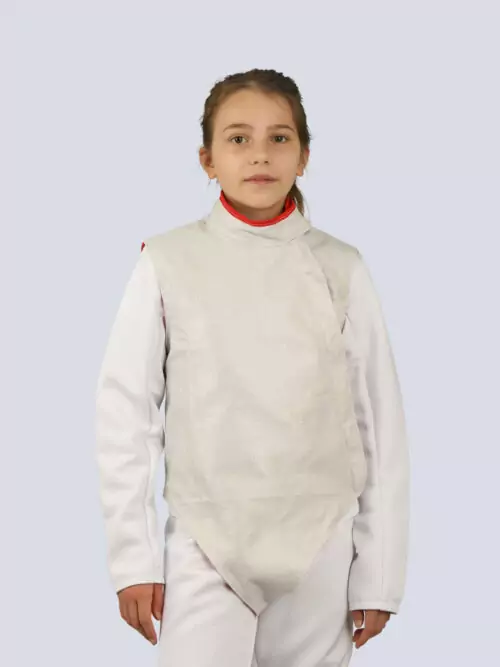Electric foil cuirass for children