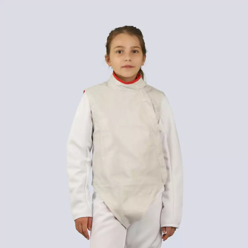 Cuirasse électrique fleuret enfant
