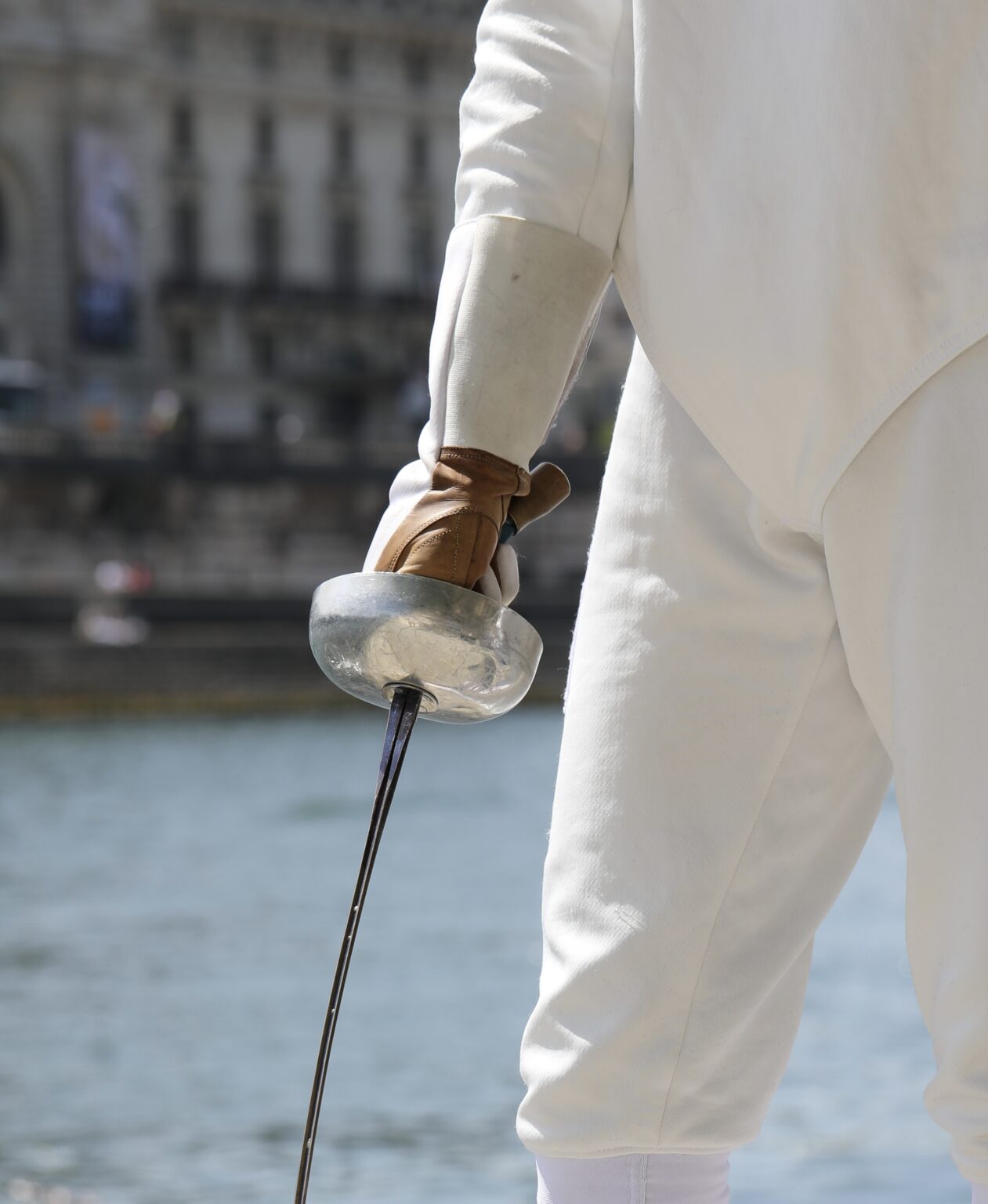 PRIEUR Sports Highend leather glove foil and epee Fencing