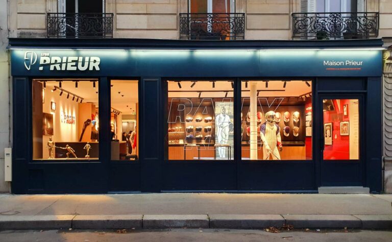Notre boutique d'escrime à Paris