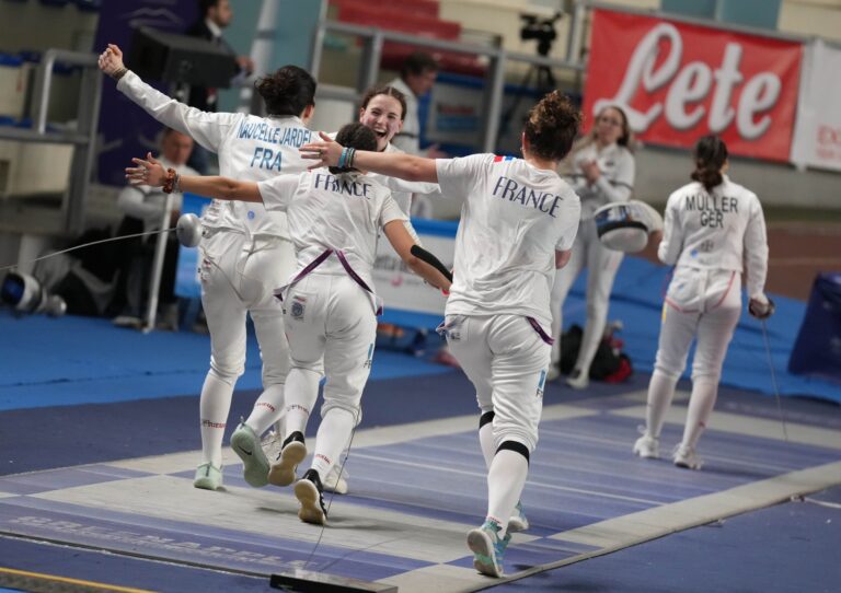 NAPOLI, EUROPEAN CADETS & JUNIOR FENCING CHAMPIONSHIPS 
IN PHOTO: FRA
PHOTO BY ANDREA ALEGNI #BIZZITEAM