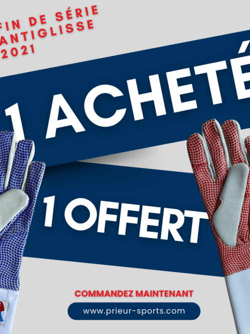 Gant épée et fleuret antiglisse 2021 - FIN DE SERIE