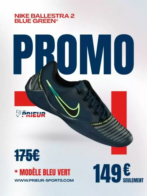 Chaussures escrime Nike Ballestra 2